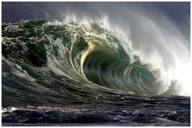 Как нарисовать океанские волны на стене
