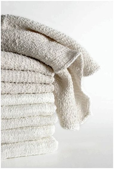 Как стирать белые полотенца