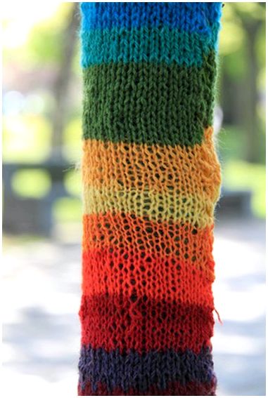 Как увеличить длину вязаного шарфа, который уже связан