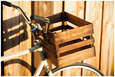 Как сделать деревянную корзину для велосипеда