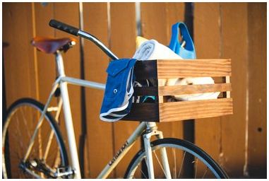 Как сделать деревянную корзину для велосипеда