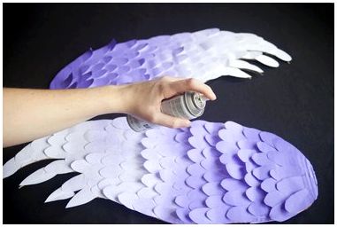 Как сделать крылья для костюма птицы