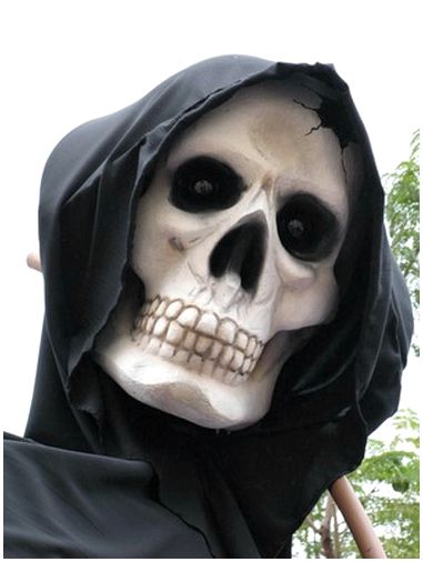 Как сделать маску черепа на Хэллоуин с подвижной челюстью