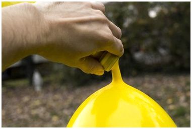 Как сделать воздушные шары с краской