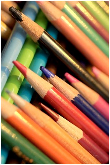 Техники портрета цветным карандашом