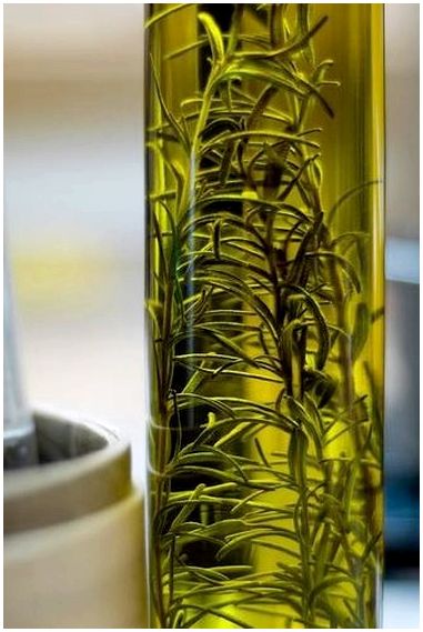 Как добавить оливковое масло в розмарин