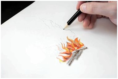 Как нарисовать дым карандашом