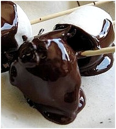 Как разбавить шоколад для обмакивания конфет