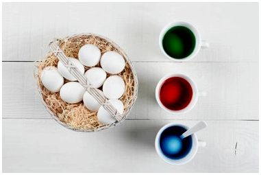 Как сделать краску для пасхальных яиц ярче