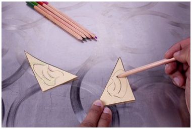 Как сделать эльфийские уши из бумаги