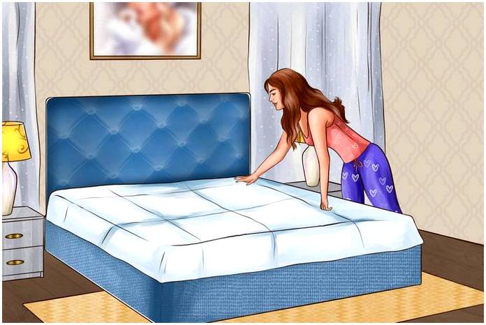 Как заправить кровать