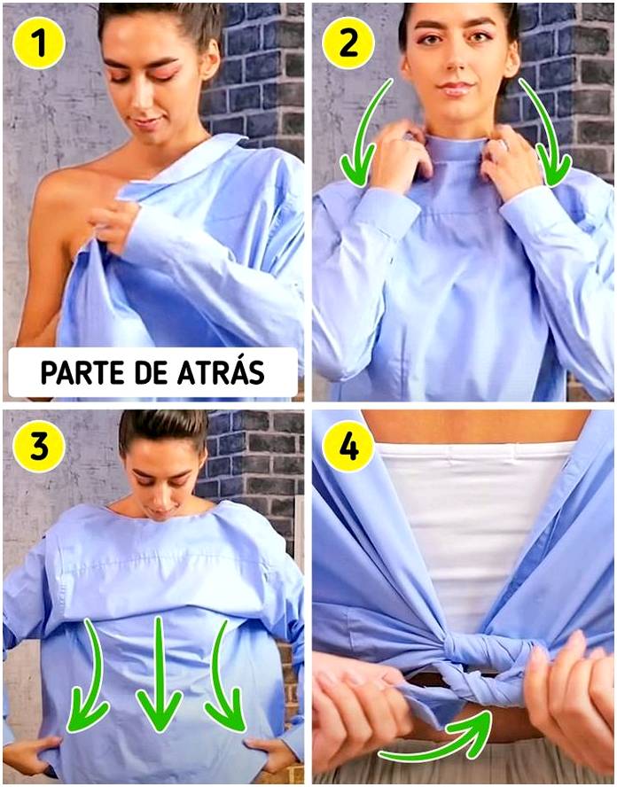 5 Альтернативные способы ношения рубашки